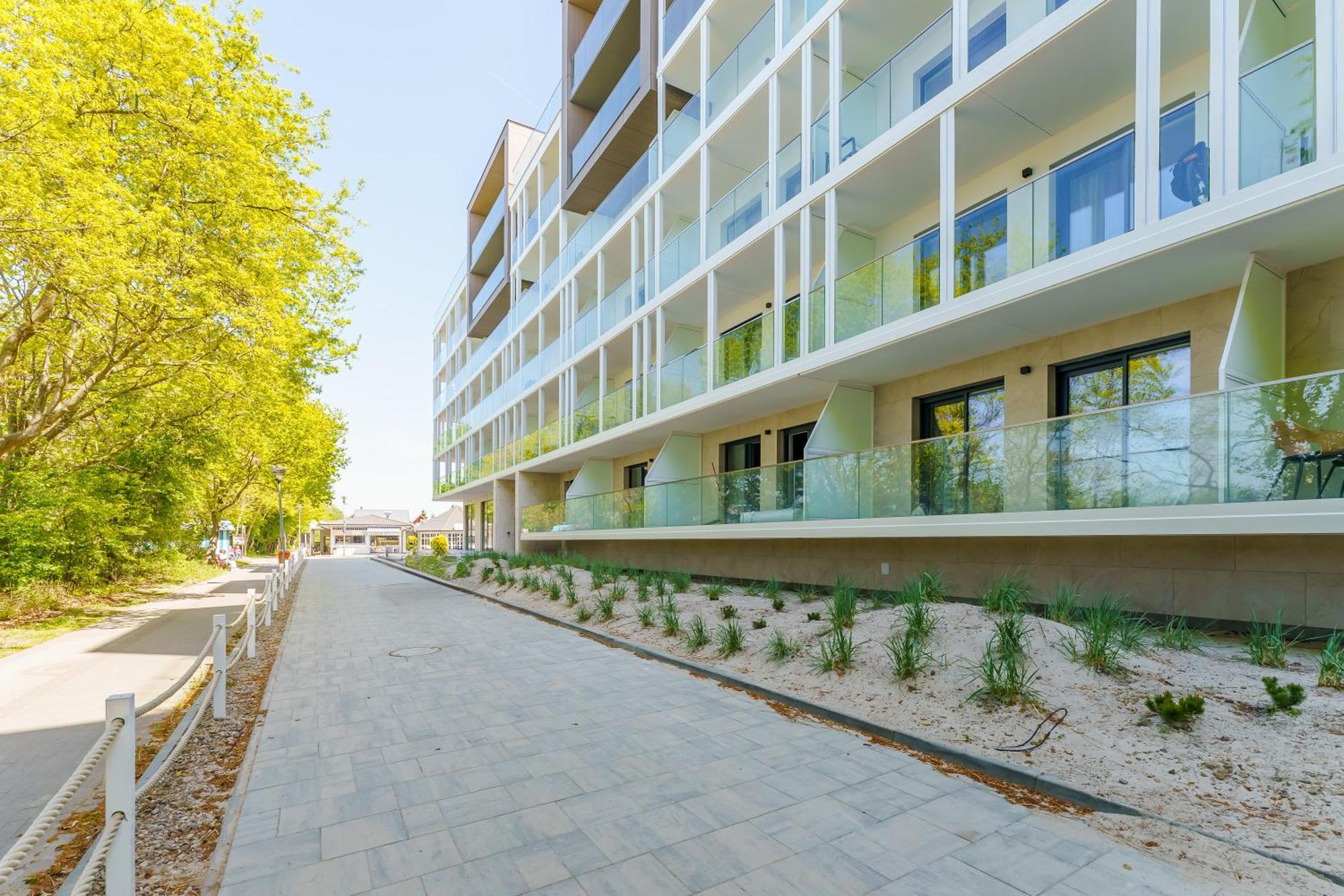 Apartament Z Widokiem Na Morze - Blekitna Perla By Perlowa Przystan Rent 辛安诺泽蒂 外观 照片