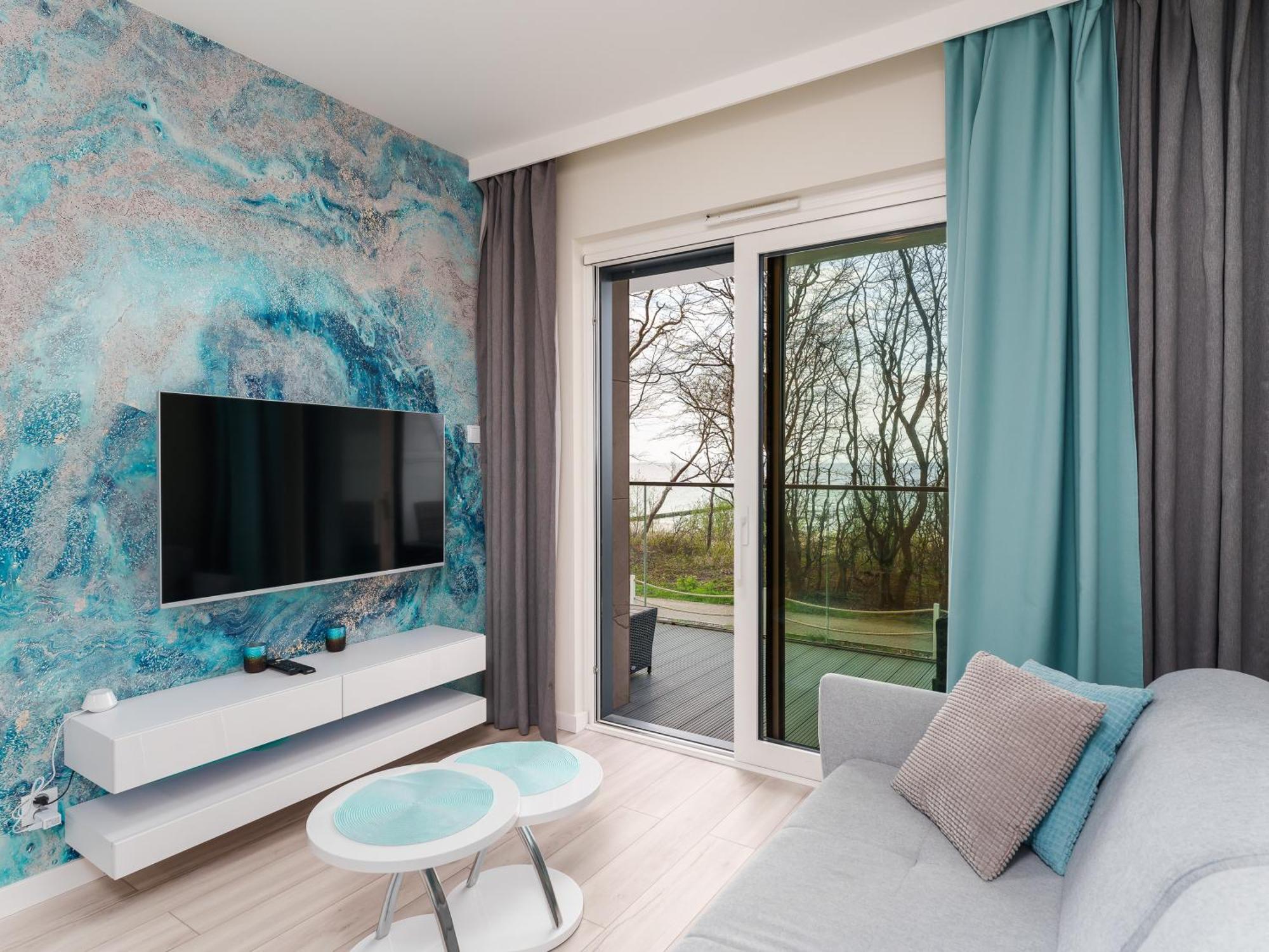 Apartament Z Widokiem Na Morze - Blekitna Perla By Perlowa Przystan Rent 辛安诺泽蒂 外观 照片