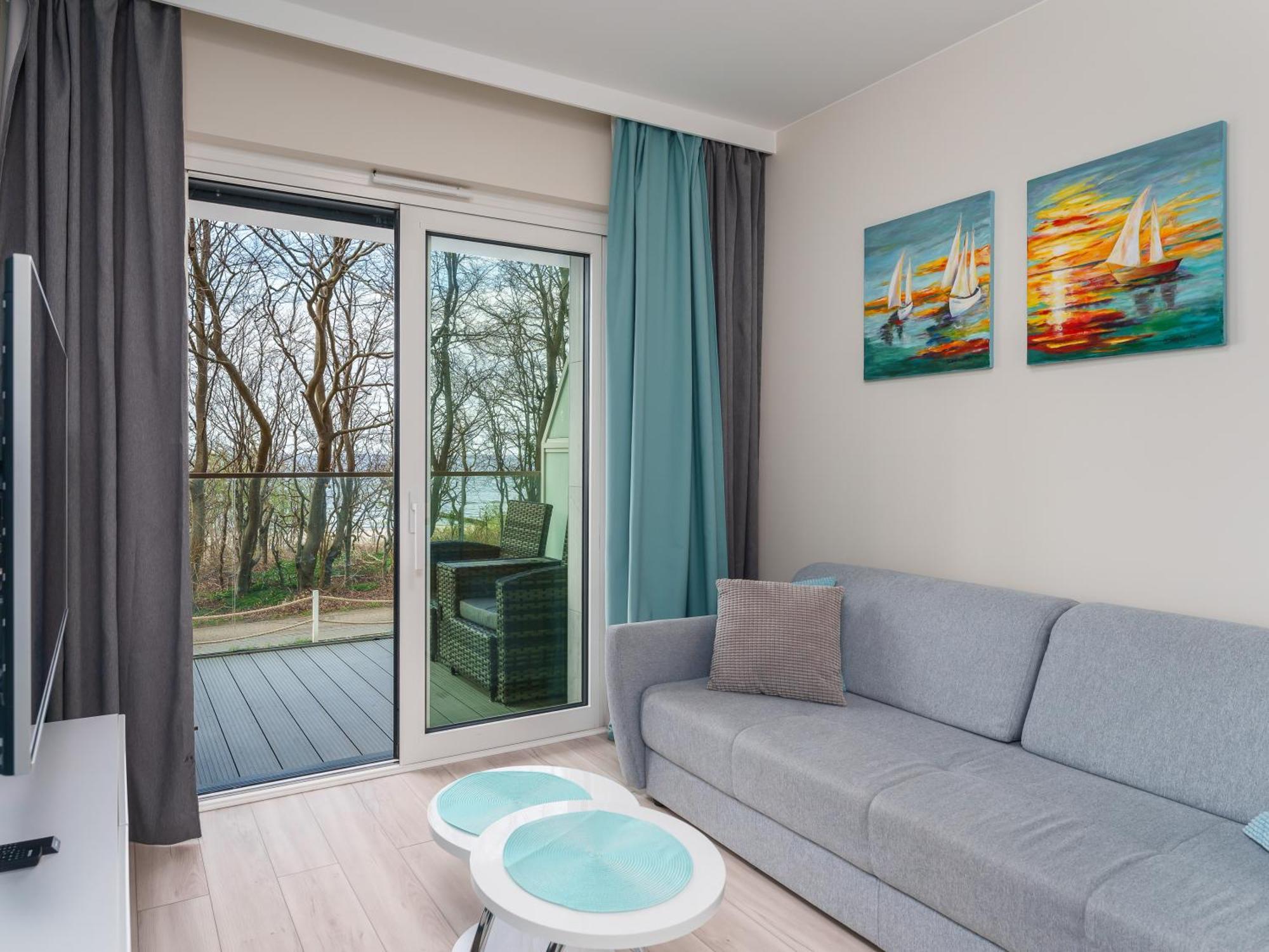 Apartament Z Widokiem Na Morze - Blekitna Perla By Perlowa Przystan Rent 辛安诺泽蒂 外观 照片